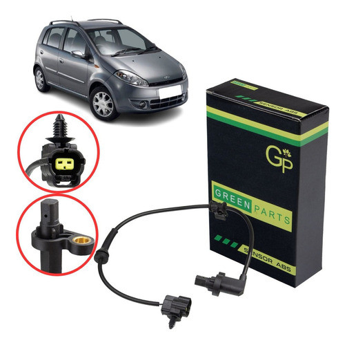 Sensor De Abs Traseiro Esquerdo Chery Face 2009 A 2014 0