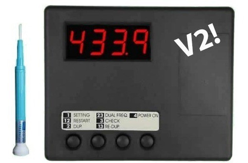 Clonadora Frecuenciometro Rmc888 Copia Control Porton Alarma 0
