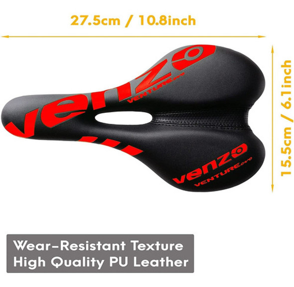 Asiento Comodo Para Bicicleta Venzo 1