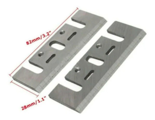 Jogo Faca Plaina Makita Lâmina 82mm Modelo 1900-b Makita 1
