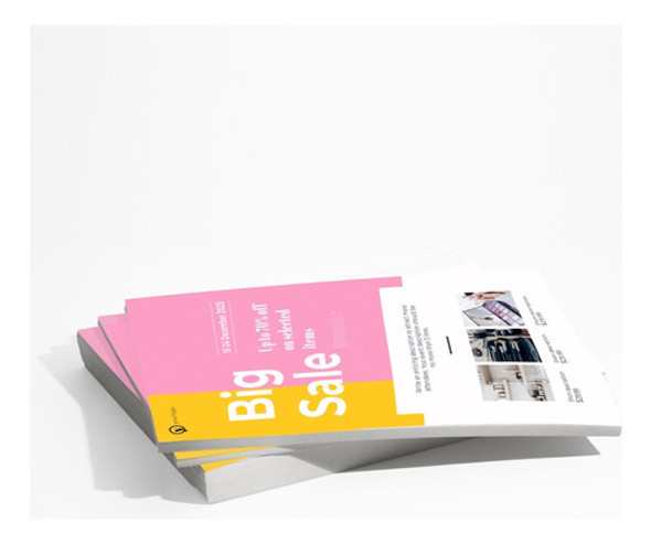 1000 Volantes / Folletos 10x15cm Full Color Doble Faz 150gr. 1