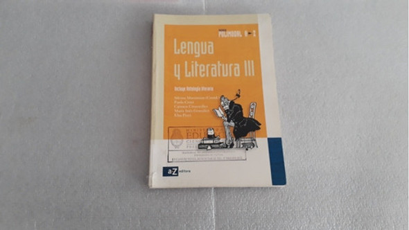 Lengua Y Literatura 3 (az). Excelente Estado 0