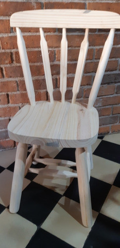 Sillas Maderas Torneadas   Con Garantia 0