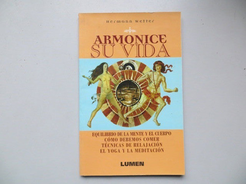 Armonice Su Vida Hermann Wetter Ed Lumen 1998 0