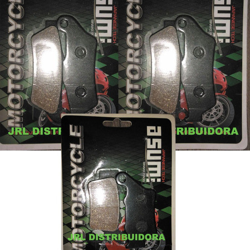 Kit Completo Pastilha De Freio Yamaha Xt 660z Teneré 0