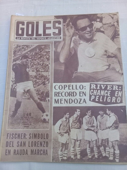 Goles 968 (1967) Racing Y River En Copa Libertadores Copello 0