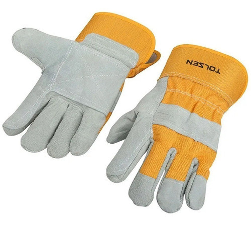 Guantes De Trabajo De Cuero Tolsen Talle X L - 45024 - Tyt 0