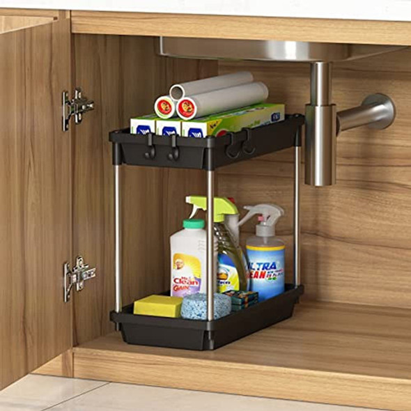 Lifewit Organizador Para Debajo Del Fregadero, Estante De 2 0