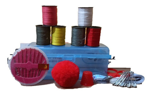 Kit De Costura Completo Inclui Dedal Pronta Entrega Colorida 0