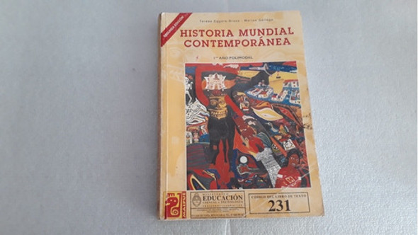 Historia Mundial Contemporánea. Eggers-brass, Gallego 0