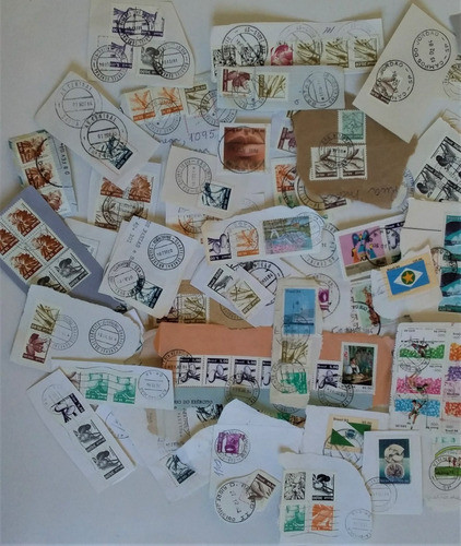 Lote 200 Selos Brasil 1984 Coleção Revenda Leia Anuncio L 19 1