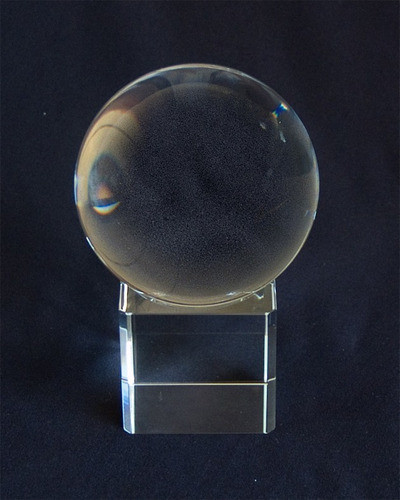 Bola De Cristal 8cm Diametro Para Fotografia 1