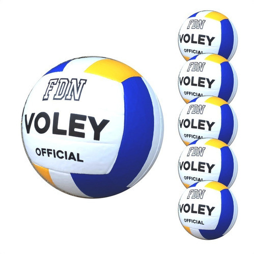 5 Pelotas Voley Gajos Profesional Sintetico Reglamentario P 0