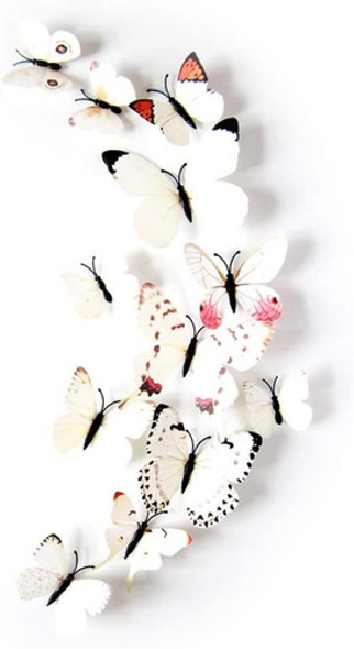 Mariposas 3d Adhesivas Para Decoracion, Manualidades 12u. -f 0