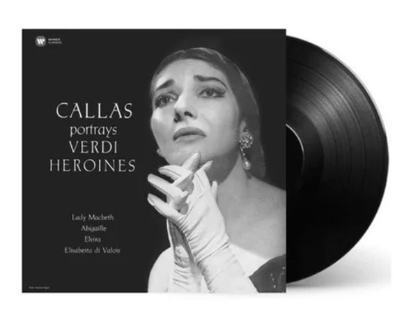 Maria Callas Callas Portrays Verdi Heroines Lp Wea 0