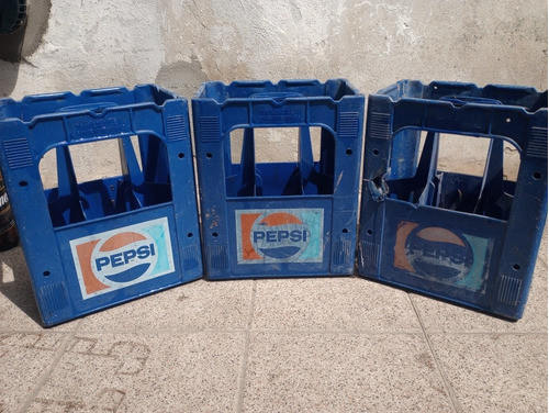 3 Cajones De Pepsi Vintage Antigüedad 0