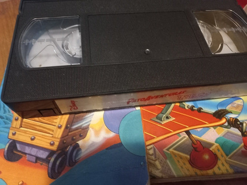 Vhs Patoaventura Terremoto Y Chip Y Dale Cazacriminales Peli 1