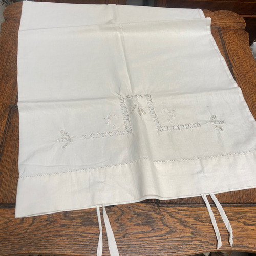 Funda Sábana Una Plaza Antigua Richelieu Blanca 0