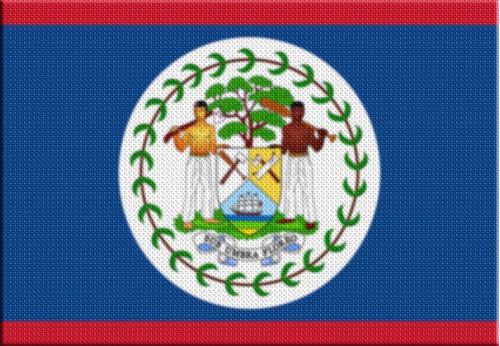 Parche Termoadhesivo Bandera Belice 0