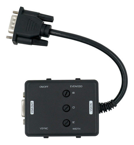 Mcbazel Generador De Scanline Vga Portatil Con Cable De Ext 1