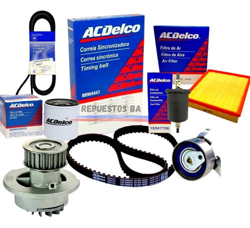 Kit Distribucion Corsa 1.4/1.6 + Poli V 2012 2013 2014 2015 0
