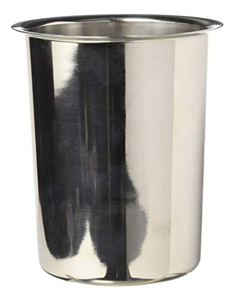 Winco Bam-1.25 Baño María, 1.25 Cuartos, Acero Inoxidable, M 0