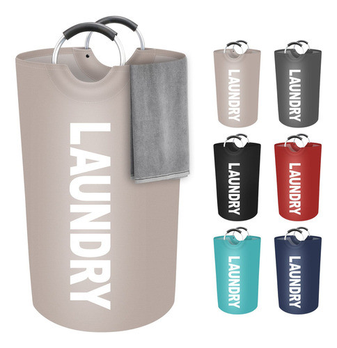 Storageright Cesta Grande Para La Ropa Sucia De 90 Litros, C 0