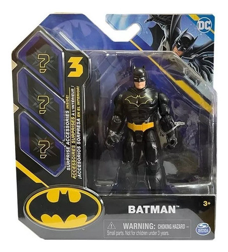 Muñeco Figura Articulada Batman Negro 67801 Srj 1