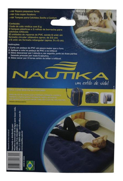 Kit De Reparo Para Colchões Infláveis - Nautika 1 Kit De Reparo Para Colchões Infláveis - Nautika 1