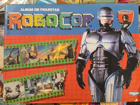 Album De Figuritas Robocoop Con 106 Pegadas 0