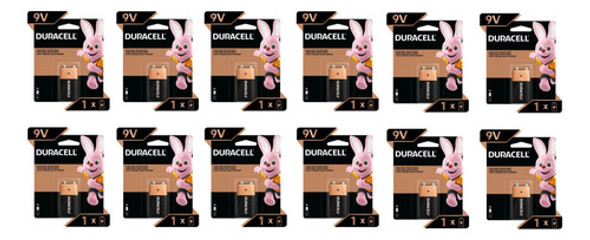 Duracell Bateria 9v Pack X 12unidades 0