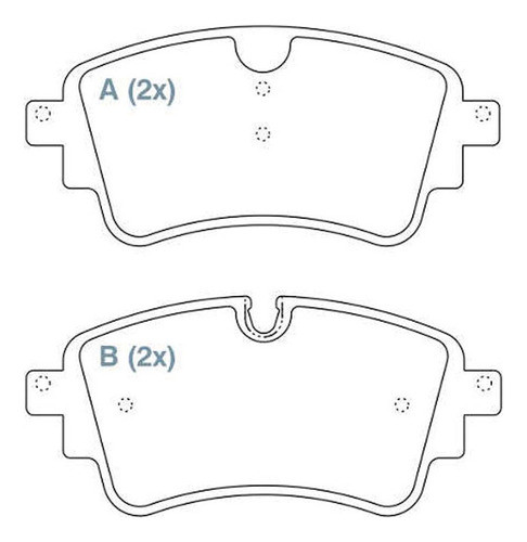 Pastilha De Freio Traseira Audi A5 Tfsi Coupe 2.0 16v 190cv 1
