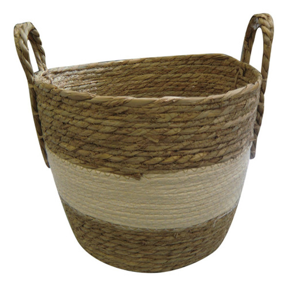 Canasto De Mimbre - 30x27x27 Cm 0