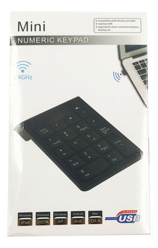 Teclado Numérico Inalámbrico 1