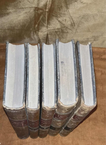 Pothier. Obras Completas 6 Tomos 1er Ed Castellano De 1880 0