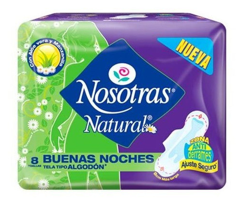 Pack X 3 Unid Toallas Femeninas  Natural Buenoc Nosotras T. 0