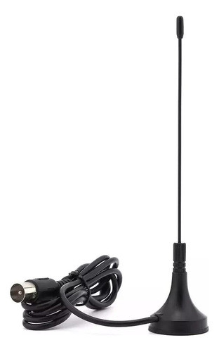 Antena Color Negro Con Base  Formato A/v Plastico 0