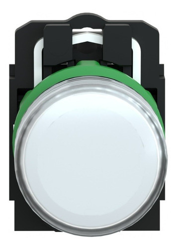 Piloto Luminoso Plastico D.22 Con Led Blanco 220vca 1