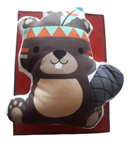 Lote De Tres Almohadones Decorativos Nórdicos De Animalitos 0