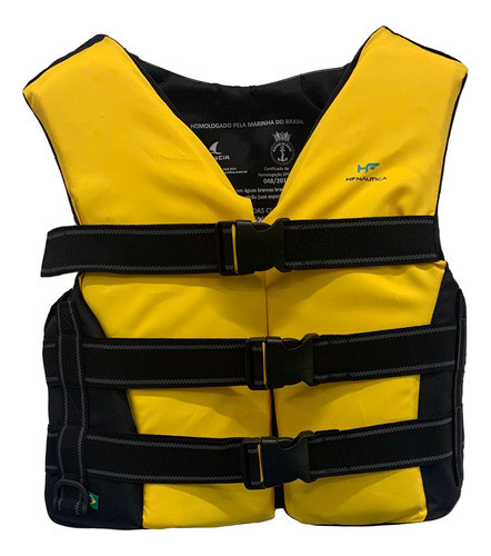 Colete Salva Vidas Esportivo Homologado M 35 A 55 Kg Amarelo 0