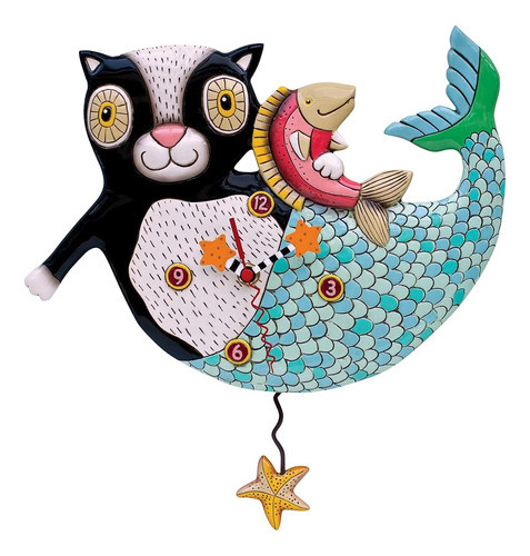 Allen Designs P1552 Mercat Reloj De Pared De Péndulo 12.5 0