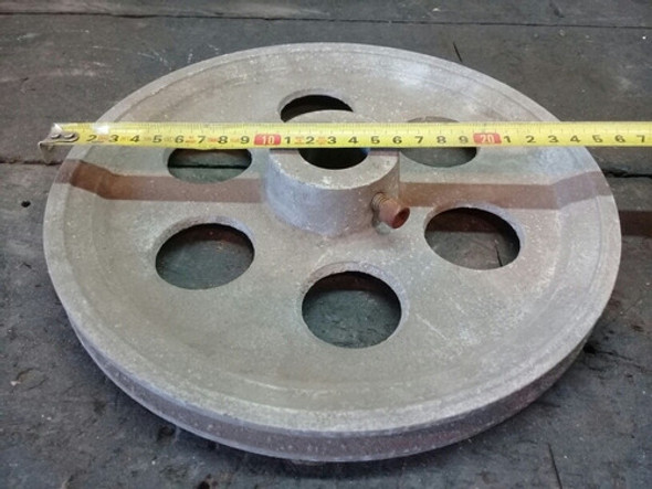 Polea De Aluminio 1 B Diámetro  260mm Eje Diámetro 32mm 1