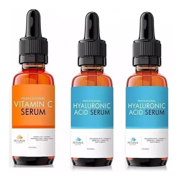 2 Serum Ácido Hialurónico + Vitamina C 0
