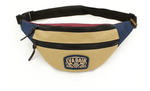 Riñonera Unisex Vintage Tricolor Bandolera Urbana Eva Rain® 0