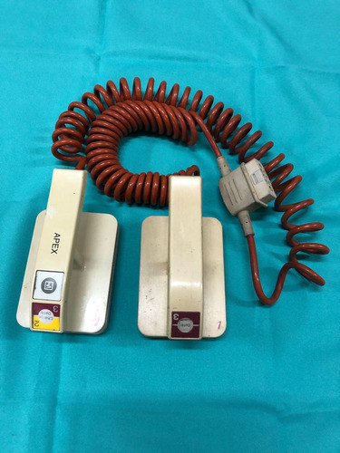 Jogo De Pás Desfibrilador Cardioserv 0