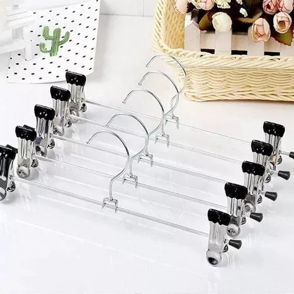 Perchas Con Broches P/ Pollera Pantalon Premium Pack X 10 1 Perchas Con Broches P/ Pollera Pantalon Premium Pack X 10 1