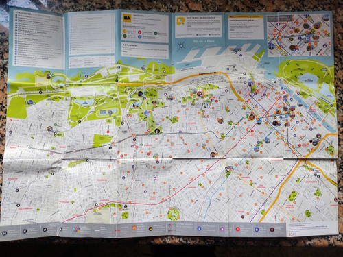 2  Mapa De La Ciudad De Buenos Aires Plegable 1