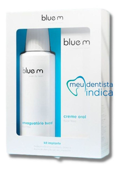 Kit Bluem  - Creme Dental 75ml + Enxaguatório 250ml 0