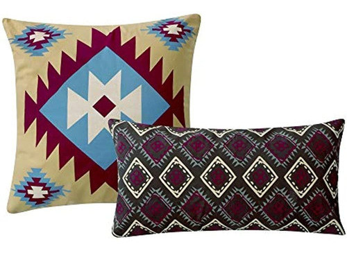 Juego De Edredón Southwest De Greenland Home, Full/queen (5 1