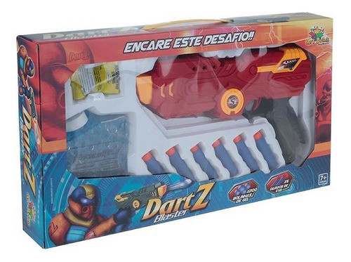 Lancador Dart Z 2em1 Com Bolinhas De Agua E Dardos 25cm Zein 1